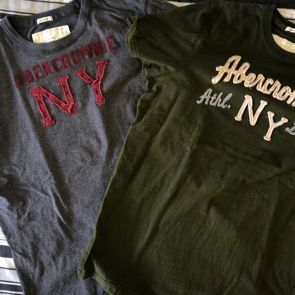 ABERCROMBIE & FITCH 2 FOR $10 EACH  XL tees